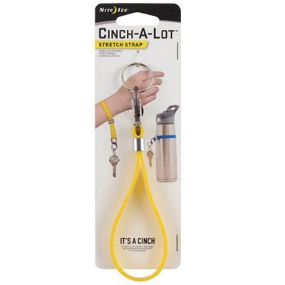    Nite Ize Cinch-A-Lot Strech Strap CAL-16-R6 Yellow