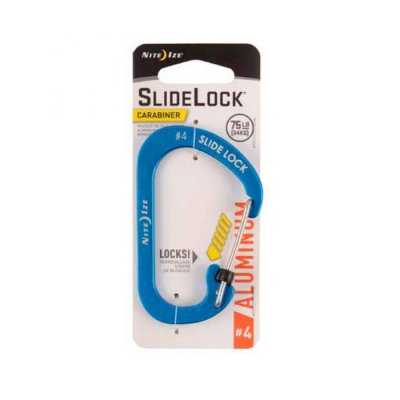  Nite Ize SlideLock CSLA4-03-R6 Blue