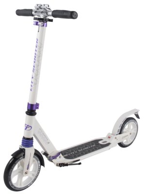  Tech Team City Scooter White-Purple