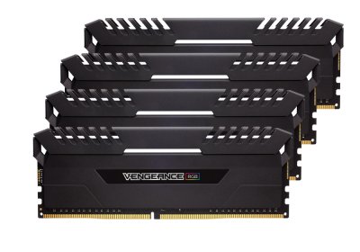   Corsair Vengeance RGB DDR4 DIMM 3466MHz PC4 27700 - 64Gb KIT (4x16Gb) CMR64GX4M4C3466C