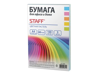   Staff Color A4 80 / 2 100   Pastel 110889