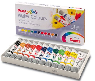    Pentel Water Colours 12  WFRS-12