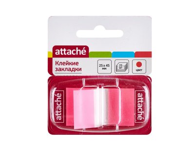  Attache 25x45mm 25  Pink 166084