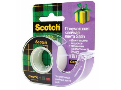   3M Scotch Satin 19mm x 7.5m   