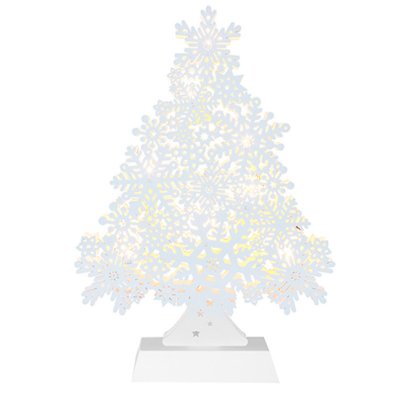  Star Trading Snowflake Tree White 270-55