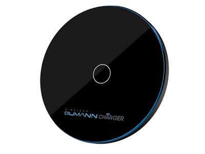   Qumann QWC-02 Wireless Disc Qi Fast Charger Black