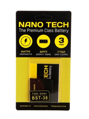  Nano Tech ( BST-38) 900mAh  Sony T650/K770i/ K850i/Xperia X10 mini Pro