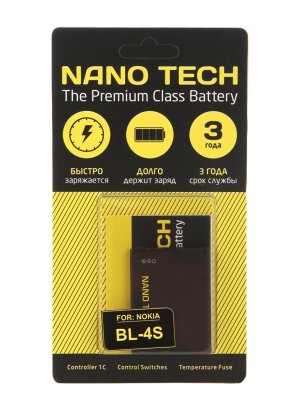  Nano Tech ( BL-4S) 860 mAh  Nokia 7610/X3-02/7100/3600