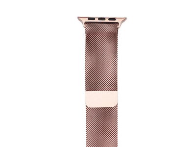  Gurdini Milanese Loop  APPLE Watch 42mm Rose Gold 904820