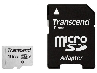   16Gb - Transcend 300S MicroSDHC Class 10 UHS-I TS16GUSD300S-A (!)