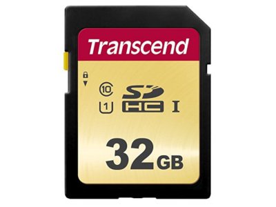   32Gb - Transcend 500S SDHC I Clase 10 UHS-I U1 TS32GSDC500S (!)