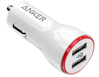   Anker PowerDrive 2xUSB 24W 4.8  White A2310H21