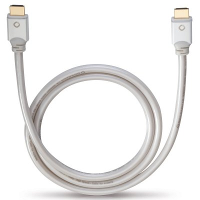  Oehlbach WHITE MAGIC 2.2m HDMI - HDMI White 92474