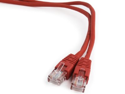   Gembird Cablexpert UTP cat.5e 1.5m Red PP12-1.5M/R