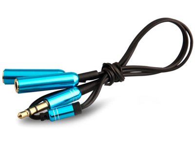  Earldom AUX-201 Jack 3.5mm - Jack 3.5mm Blue