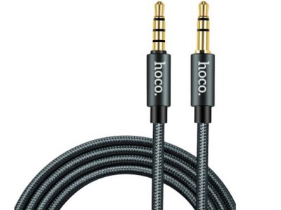  HOCO Noble Sound Series UPA03 3.5 Jack/M - 3.5 Jack/M Grey