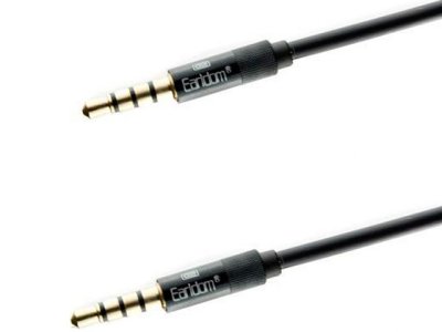  Earldom Aux-10 Jack 3.5mm - Jack 3.5mm Black