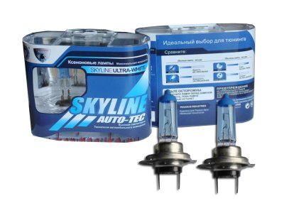  SkyLine H7 12V 55W 3800K Ultra White (2 )