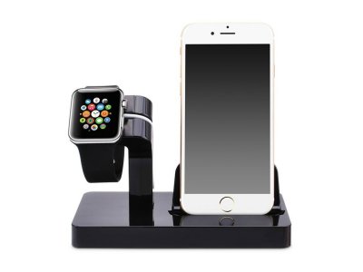 - Gurdini Smart Apple Watch + Lightning Connector Black 903286