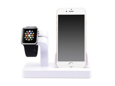  - Gurdini Smart Apple Watch + Lightning Connector White 903285