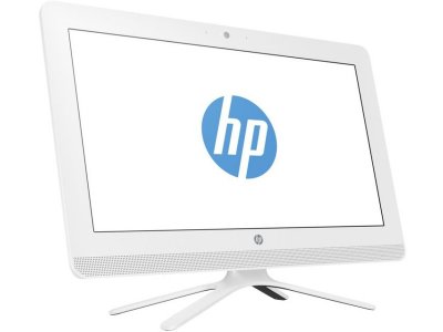  HP 20-c404ur 4HB83EA Snow White (Intel Celeron J4005 2.0 GHz/4096Mb/500Gb/DVD-RW/Intel HD G