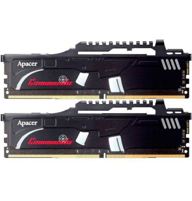   Apacer Commando DIMM DDR4 2666MHz PC4-21300 CL16 - 16Gb KIT (2x8Gb) EK.16GAV.GEAK2