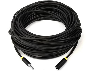  Greenconnect Premium 3.5 Jack M - 3.5 Jack F 15.0m Black-Yellow GCR-STM1114-15.0m