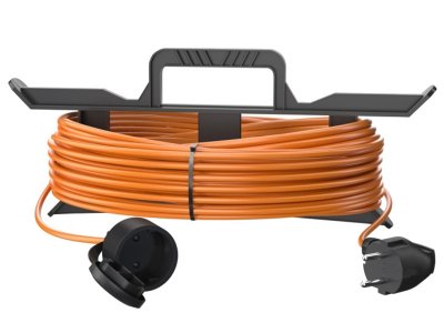    - GardenLine 2x1.0 10A   20m Orange cord US202B-120OR