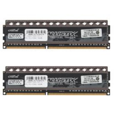   DIMM DDR3 (1600) 8Gb Crucial Ballistix Tactical Tracer CL8 with LEDs Red/Green (BLT2CP