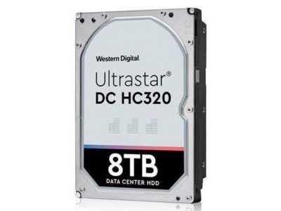   3.5" 8 Tb 7200rpm 256Mb cache Western Digital Ultrastar DC HC320 SATA III 6 Gb/s