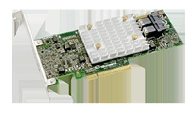  Microsemi Adaptec SmartRAID 3154-8i Single,8 internal port,PCIe Gen3 ,x8,4 GB DDR4,RAID 0