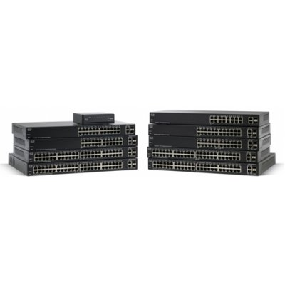 Cisco SB SLM2016T-EU  SG200-18, 16x10/100/1000, 2x Combo mini-GBIC/UTP Gb , WebView