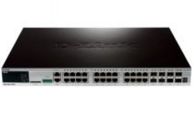 D-link DGS-3620-28PC  PoE 20x10/100/1000BASE-T + 4 - 10/100/1000Base-T/SFP + 4