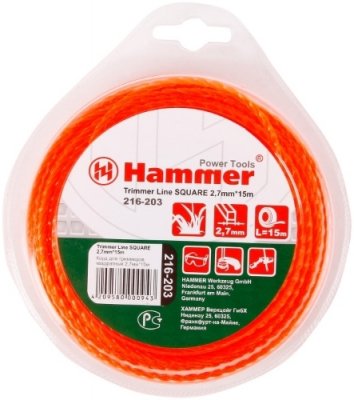   HAMMER 216-203 TL Square 2,7 . 15 . 