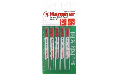    HAMMER JG WD-PL T119B (5pcs)