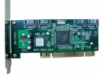  SATA 4ports RAID/PCI + cab 2  [SATA 4-PORT]