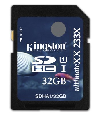   SDHC UHS-I 32GB Kingston Ultimate Class 10 (SDHA1/32GB)