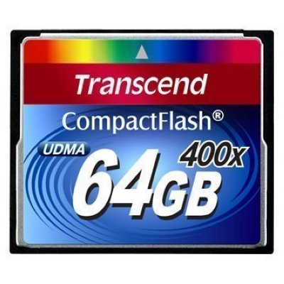   Compact Flash Card 64Gb Transcend 400x TS64GCF400