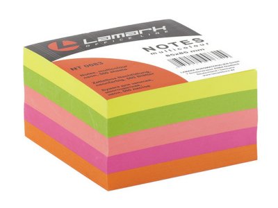  Lamark 85x85mm 500  5 Neon Colors NT0083