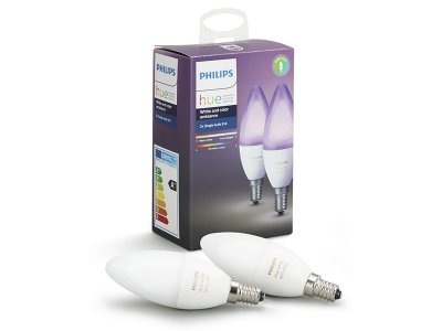  Philips Hue White And Color Ambiance E14 (2 )