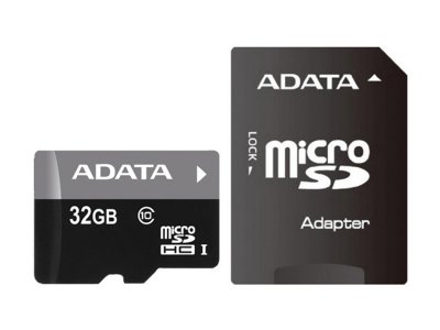   32Gb - A-Data MicroSDHC UHS-I U3 V30S AUSDH32GUI3V30SA1-RA1    SD (