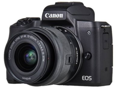  Canon EOS M50 Kit EF-M 15-45mm f/3.5-6.3 IS STM Black