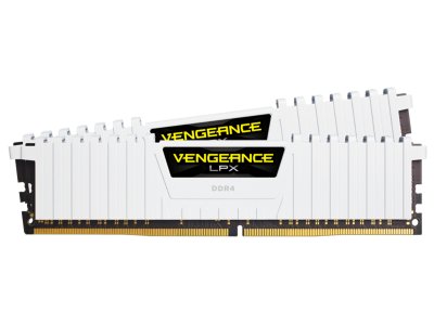   Corsair Vengeance LPX White DDR4 DIMM 3000MHz PC4-24000 CL15 - 32Gb KIT (2x16Gb) CMK32