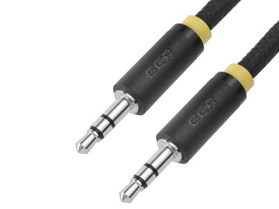  Greenconnect 3.5 Jack M - 3.5 Jack M 1m Black-Yellow GCR-AVC8114-1.0m