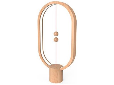   Allocacoc Heng Balance Lamp Ellipse Light Wood DH0037LW/HBLEUB