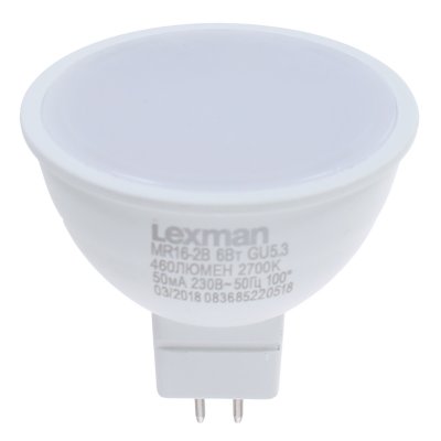   Lexman GU5.3 6  460  2700 K   