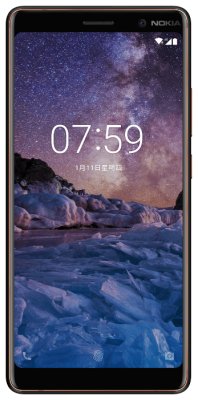  Nokia 7 Plus black & copper