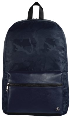  HAMA Mission Camo Notebook Backpack 14 navy blue/camouflage