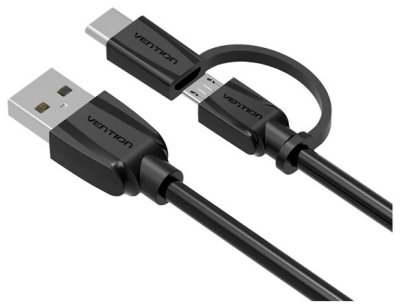  Vention USB - microUSB / USB Type-C (CABBD) 0.5  