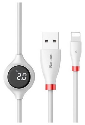  Baseus Big Eye Digital display USB - Apple Lightning (CALEYE) 1  white